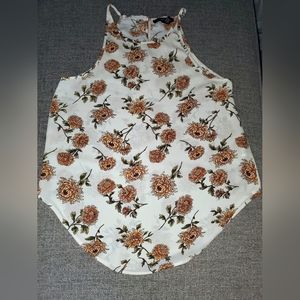 Floral tank top